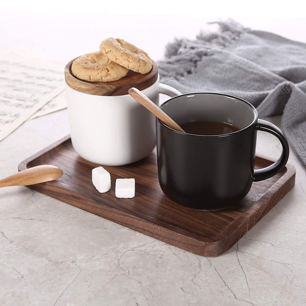 Yin & Yang Covered Tea Mug Set